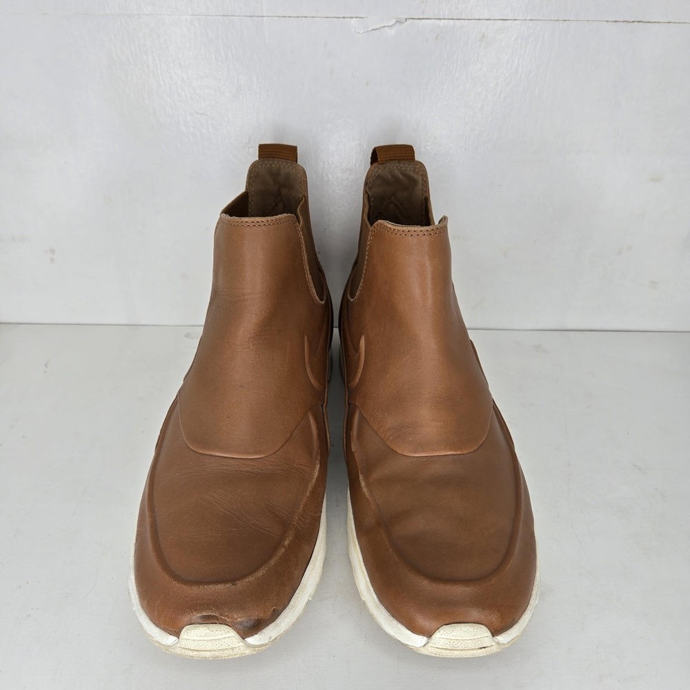Nike Air Max Thea Mid Women Ale Brown/Sail Leather 11 W Comfort Shoes 859550-200 - Picture 2 of 9